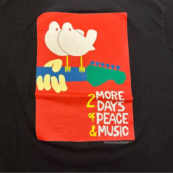 Authentic Vintage Woodstock 1994 Music Festival T shirt size XL single stitch - Picture 2 of 6